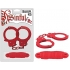 Metal Cuffs with Keys & Love Rope Red - Handcuffs