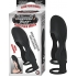 Sleek Silicone Penis Sheath - Black - Penis Sleeves & Enhancers