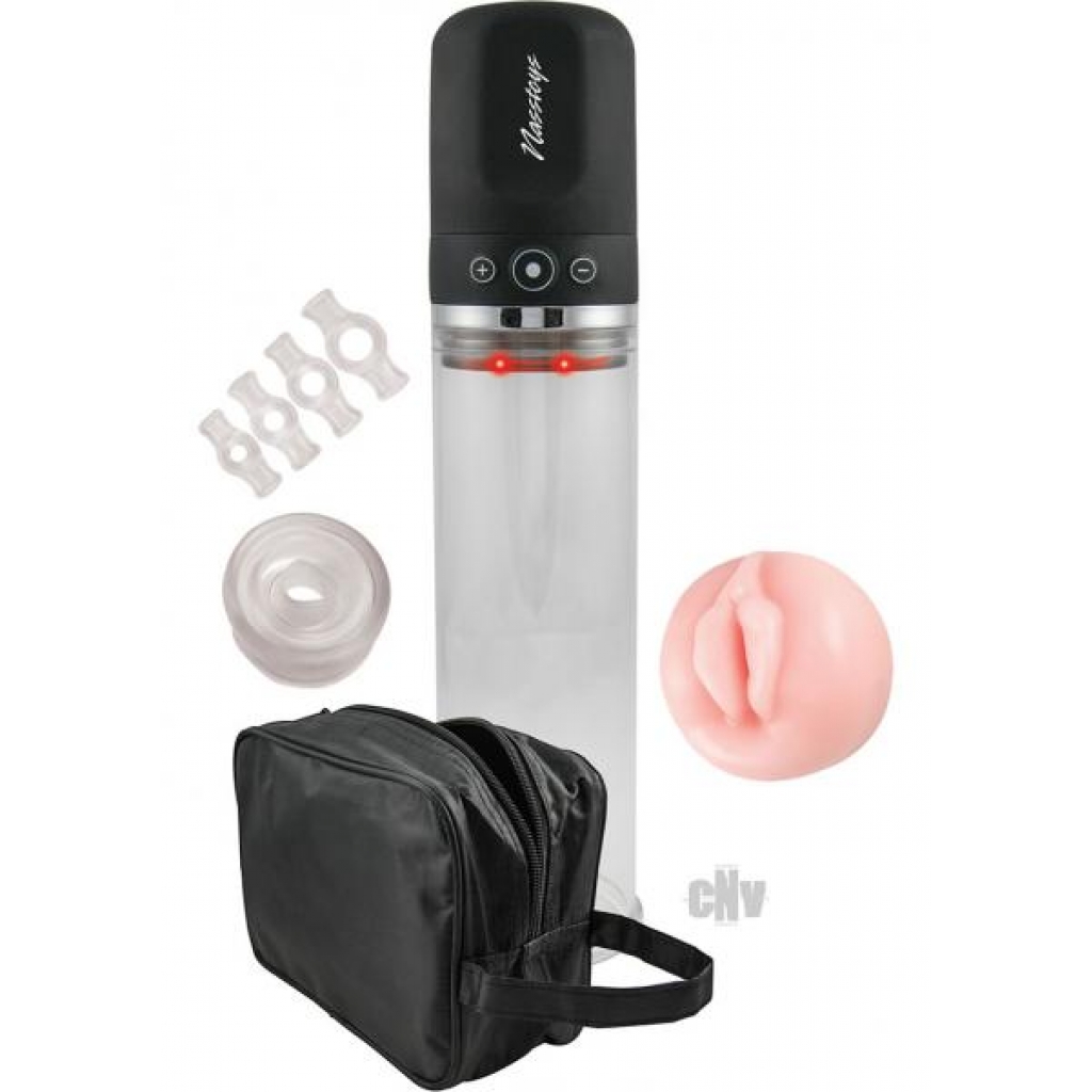 Travel Pump Compact Kit Clear - Penis Pumps