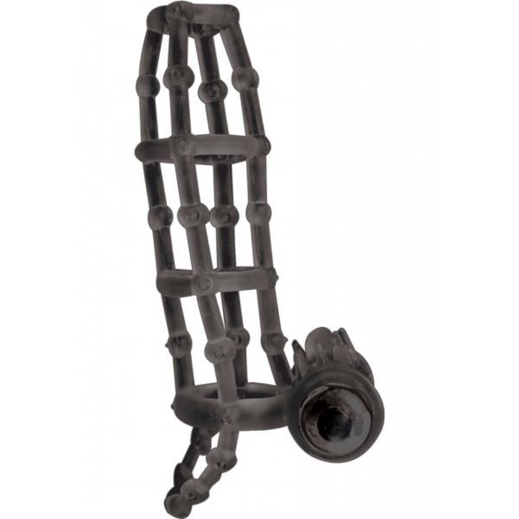 Macho Vibrating Cockcage Black