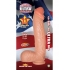 Ultra Whopper 11 inches Curved Head Dong Beige - Realistic Dildos & Dongs