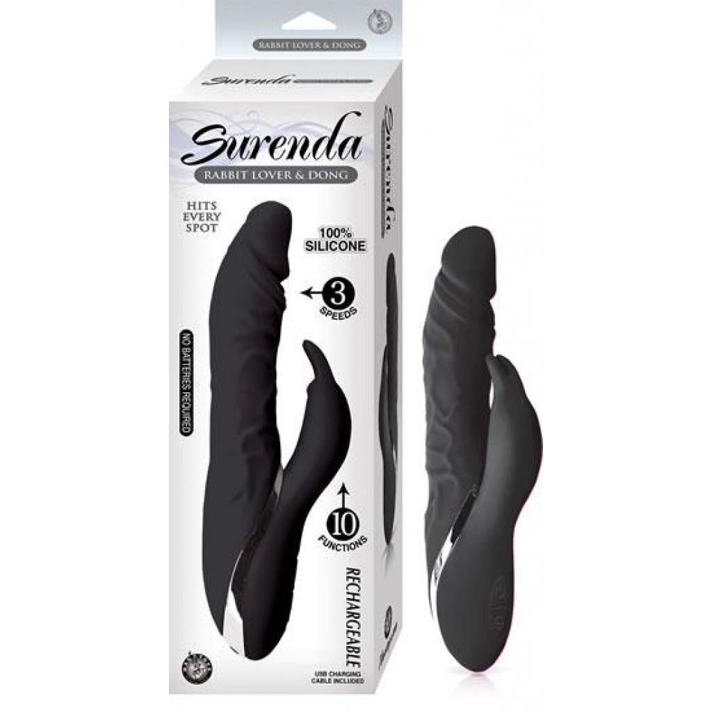 Surenda Rabbit Lover And Dong Black - Rabbit Vibrators