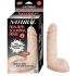 Natural Realskin Squirting Penis 03 7.5 inches Dildo Beige - Realistic Dildos & Dongs