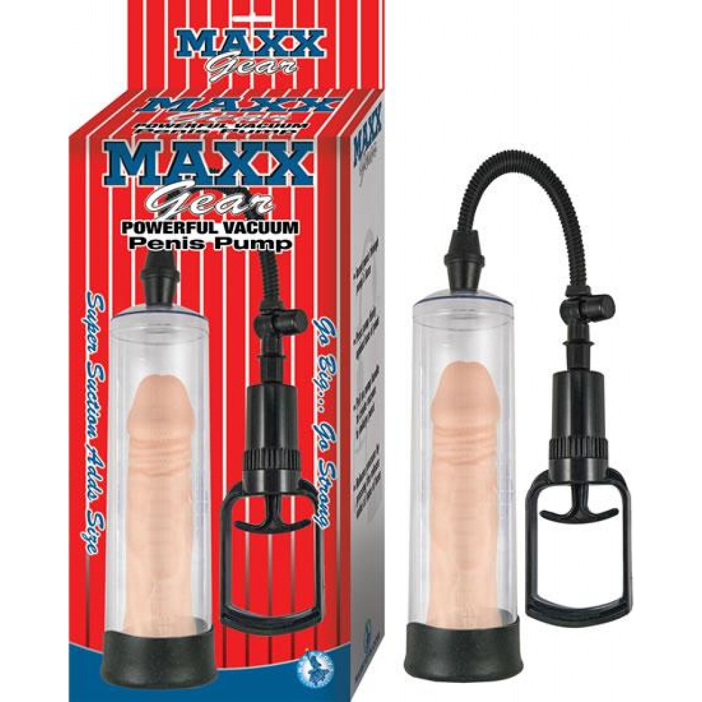 Maxx Gear Powerful Vacuum Penis Pump Clear - Penis Pumps