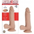 Real Cocks Dual Layered #2 Beige 7 inches Dildo - Realistic Dildos & Dongs