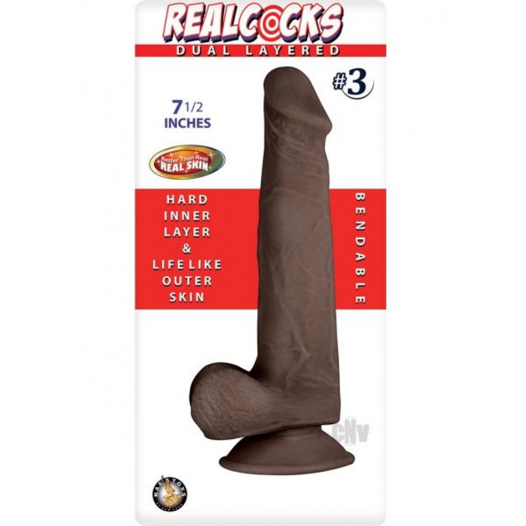 Realcocks Dual Layered 03 Dark Brown