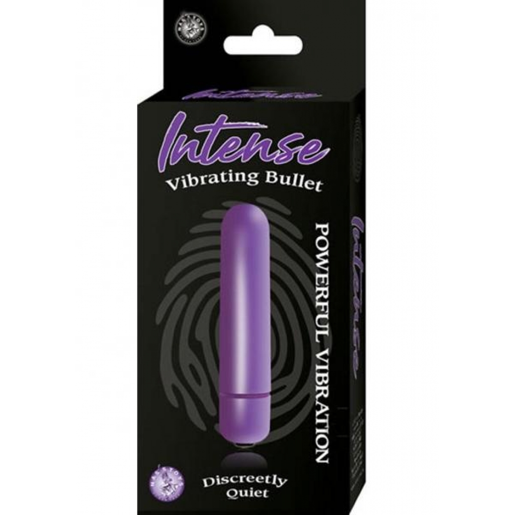 Intense Vibrating Bullet Purple - Bullet Vibrators