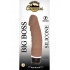 Ultra Classics Big Boss Brown Vibrating Dildo - Realistic