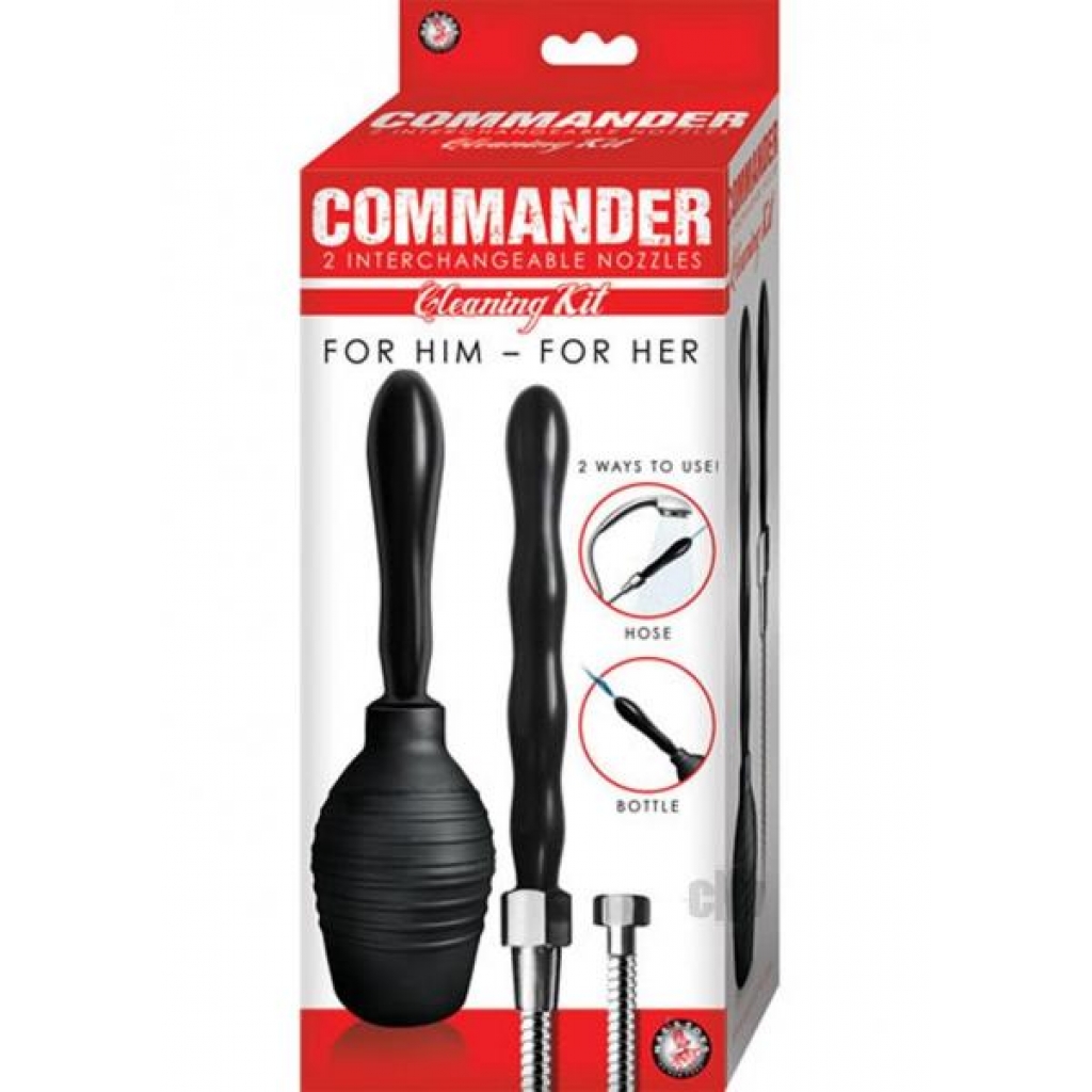 Commander Cleaning Kit - Anal Douches, Enemas & Hygiene