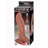 Natural RealSkin Heated Dildo - 7-Inch Brown Pleasure Tool