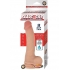 Realcocks Self Lubricating 8 inches Thin Beige Dildo - Realistic Dildos & Dongs