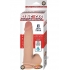 Realcocks Self Lubricating 8 inches Thick Beige Dildo - Realistic Dildos & Dongs