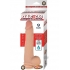 Realcocks Self Lubricating 9 inches Beige Dildo - Realistic Dildos & Dongs