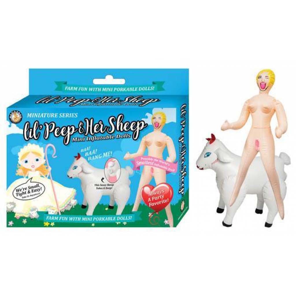 Lil Peep & Her Sheep Mini Inflatable Dolls - Anime