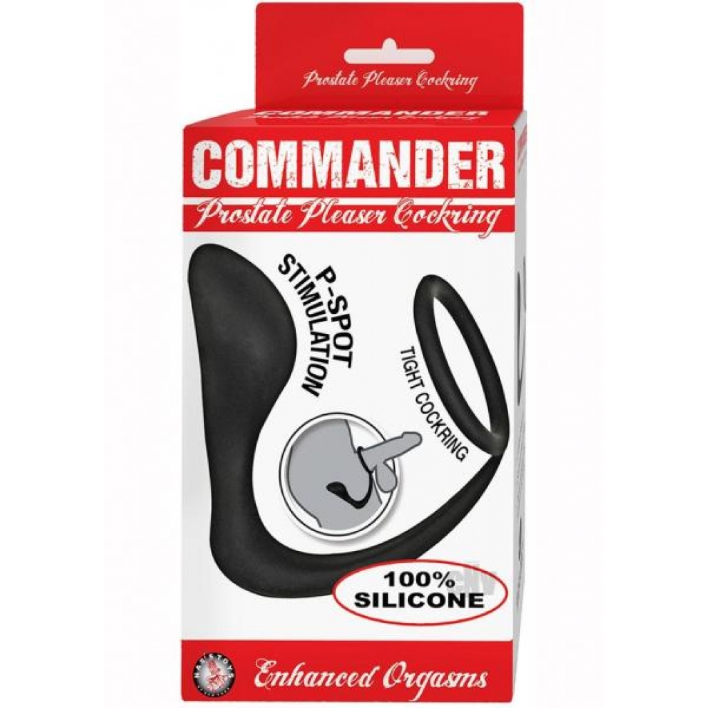 Commander Prostate Pleaser Ring - Targeted Stimulation