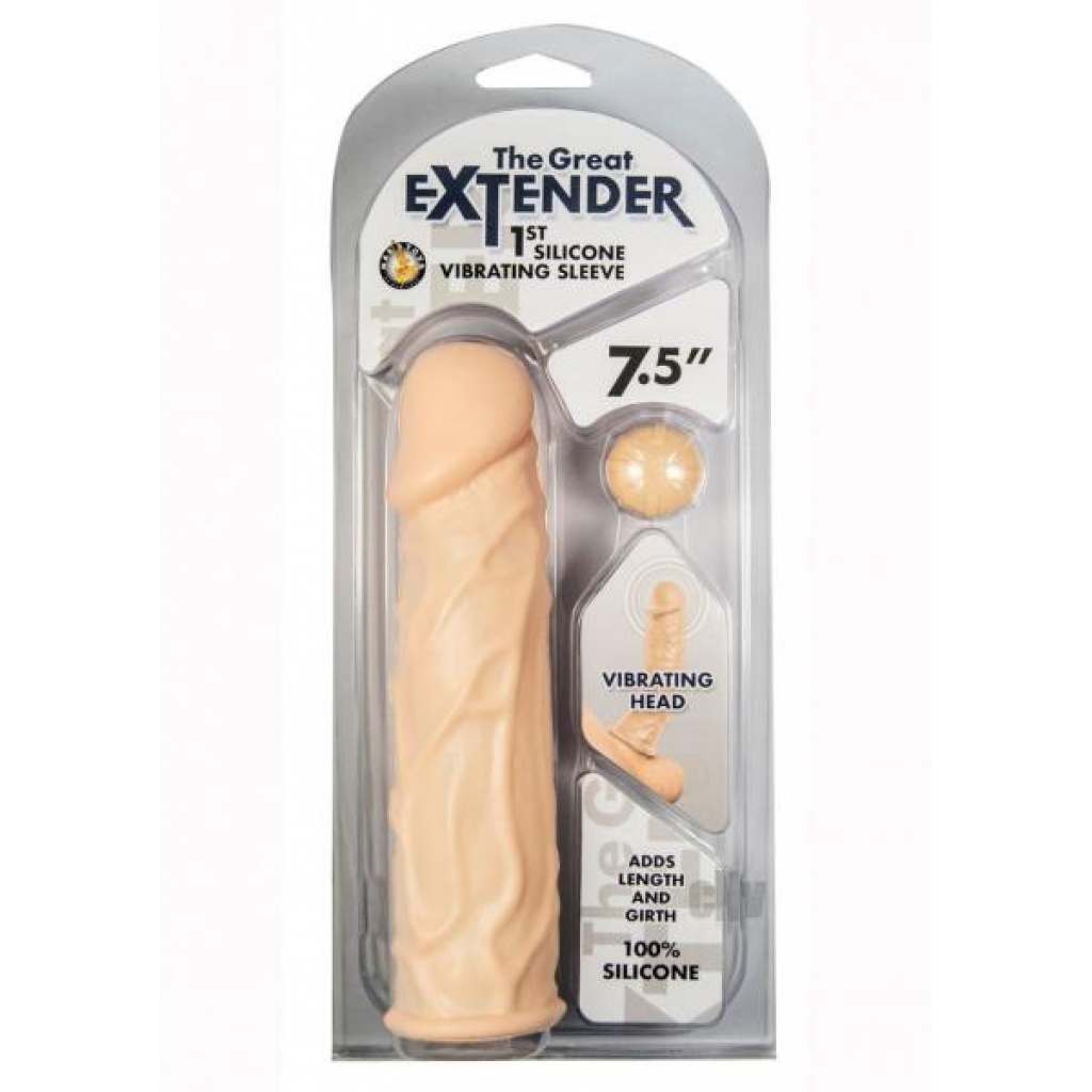 Great Extender Vibe Sleeve Fls 7.5 - Penis Extensions