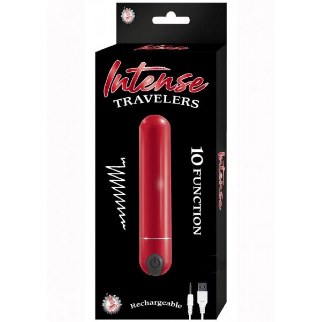 Intense Travelers Red - Bullet Vibrators