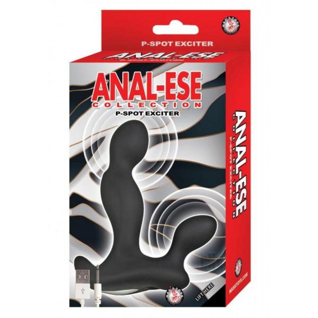 Anal Ese Coll Pspot Exciter Black - Prostate Massagers