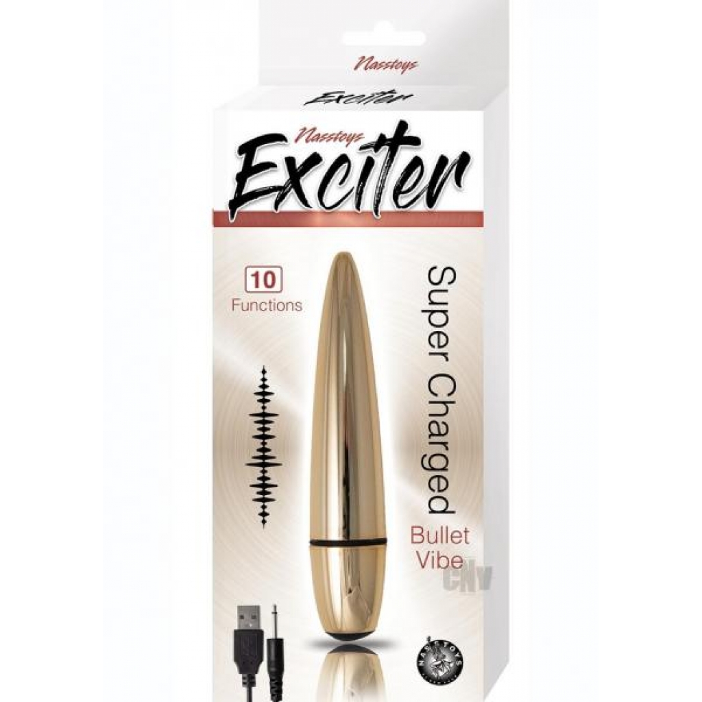 Exciter Bullet Vibe Gold - Bullet Vibrators