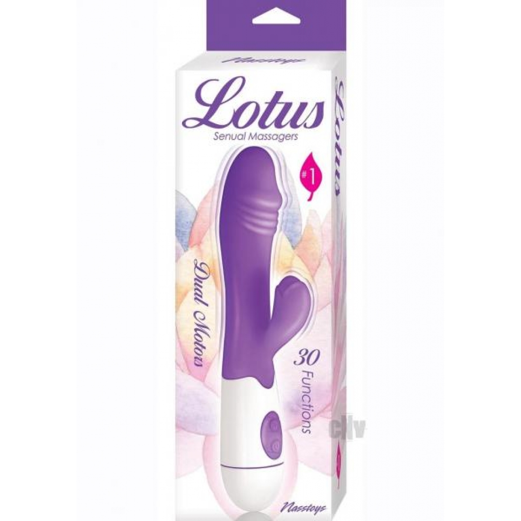 Lotus Sensual Massager 1 Purple - Rabbit Vibrators