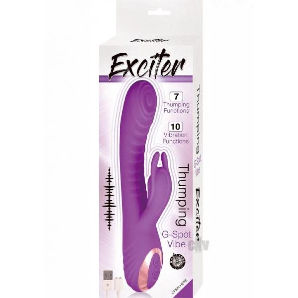 Exciter Thumping Gspot Vibe Purple - G-Spot Vibrators