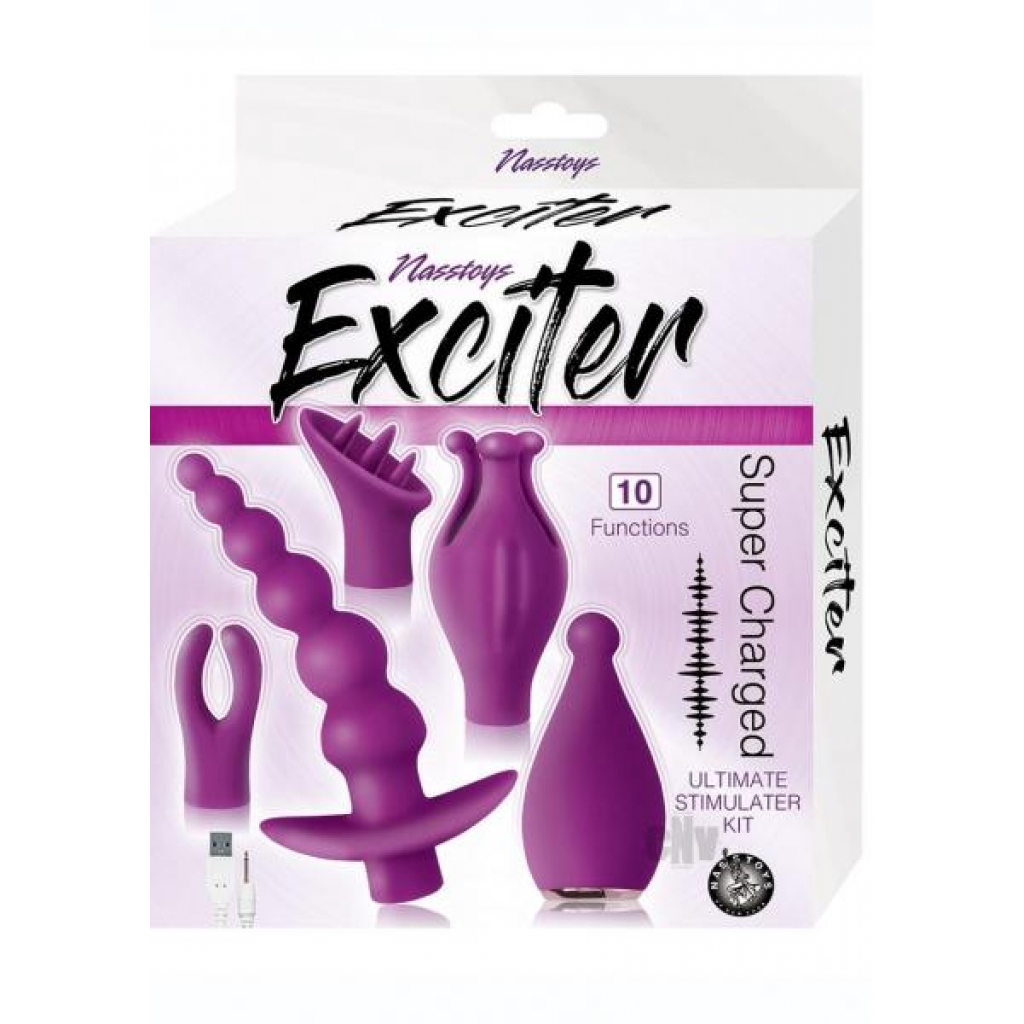 Exciter Ultimate Stim Kit Purple - Kits & Sleeves