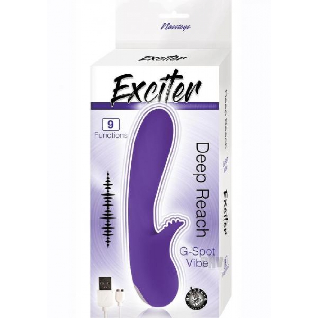 Exciter Deep Reach Gspot Vibe Purple - G-Spot Vibrators