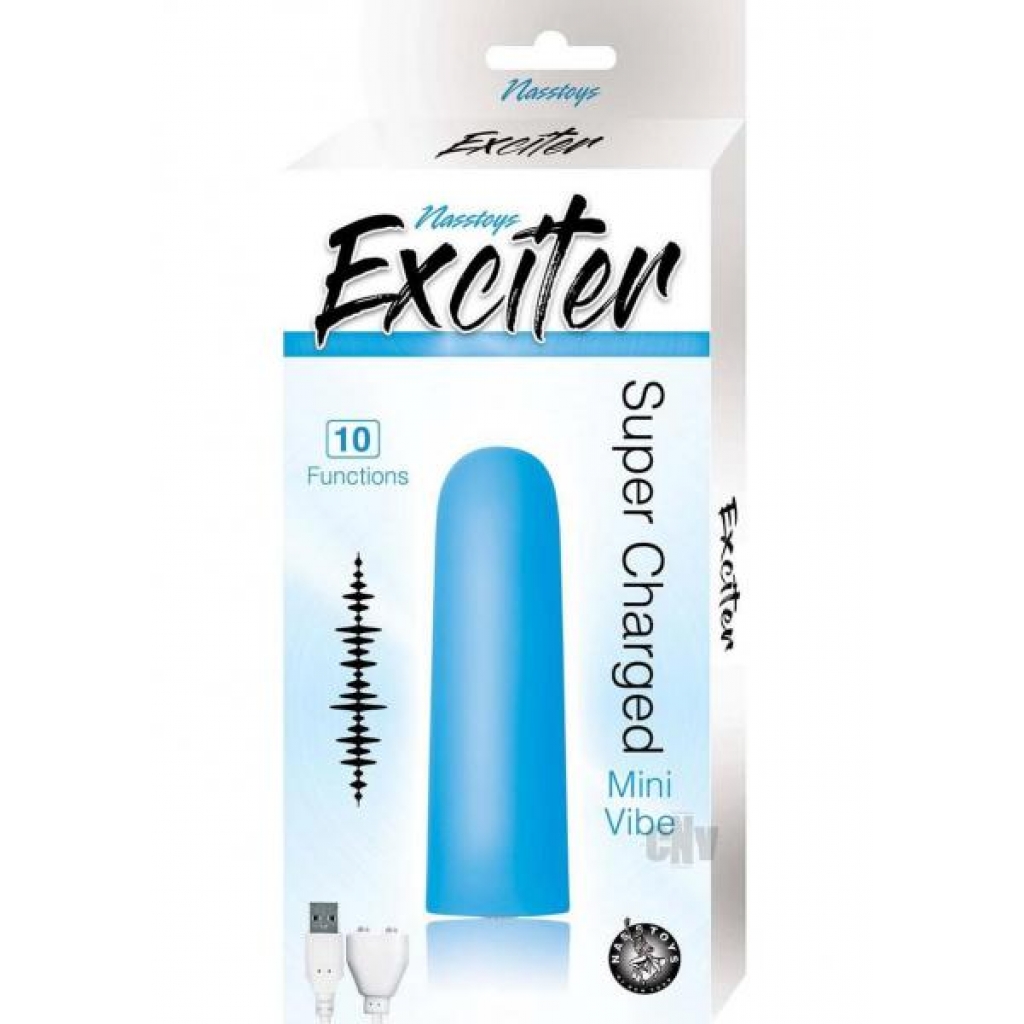 Exciter Mini Vibe Blue - Bullet Vibrators