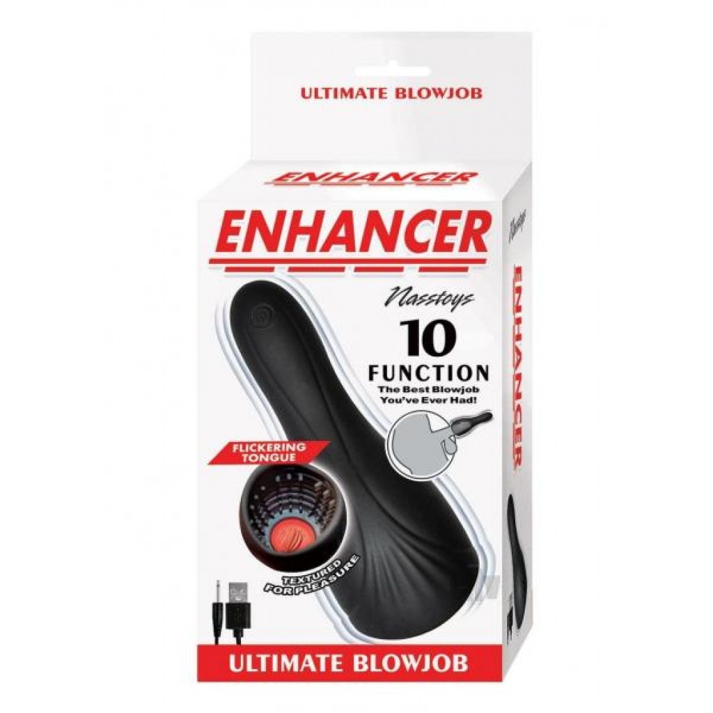 Enhancer Ultimate Blow Job Black - Blow Job Masturbators