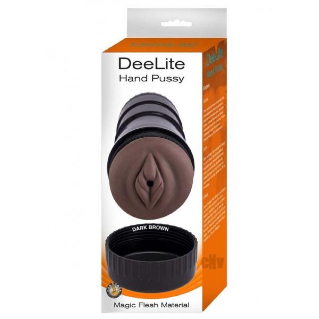 Dee Lite Hand Pussy Dark Brown - Pocket Pussies