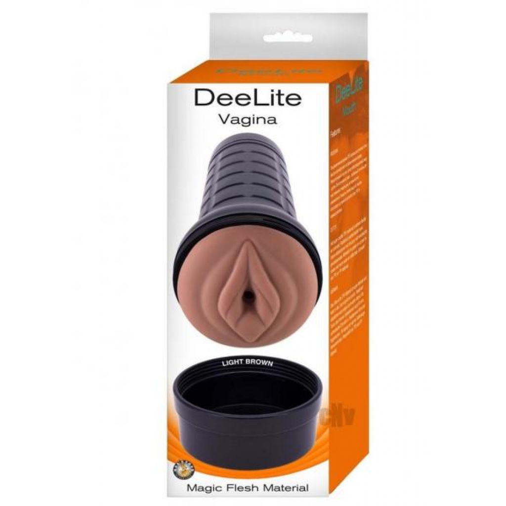 Dee Lite Vagina Light Brown - Pocket Pussies