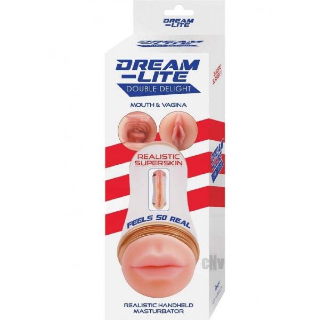 Dream-lite Double Delight White - Pocket Pussies