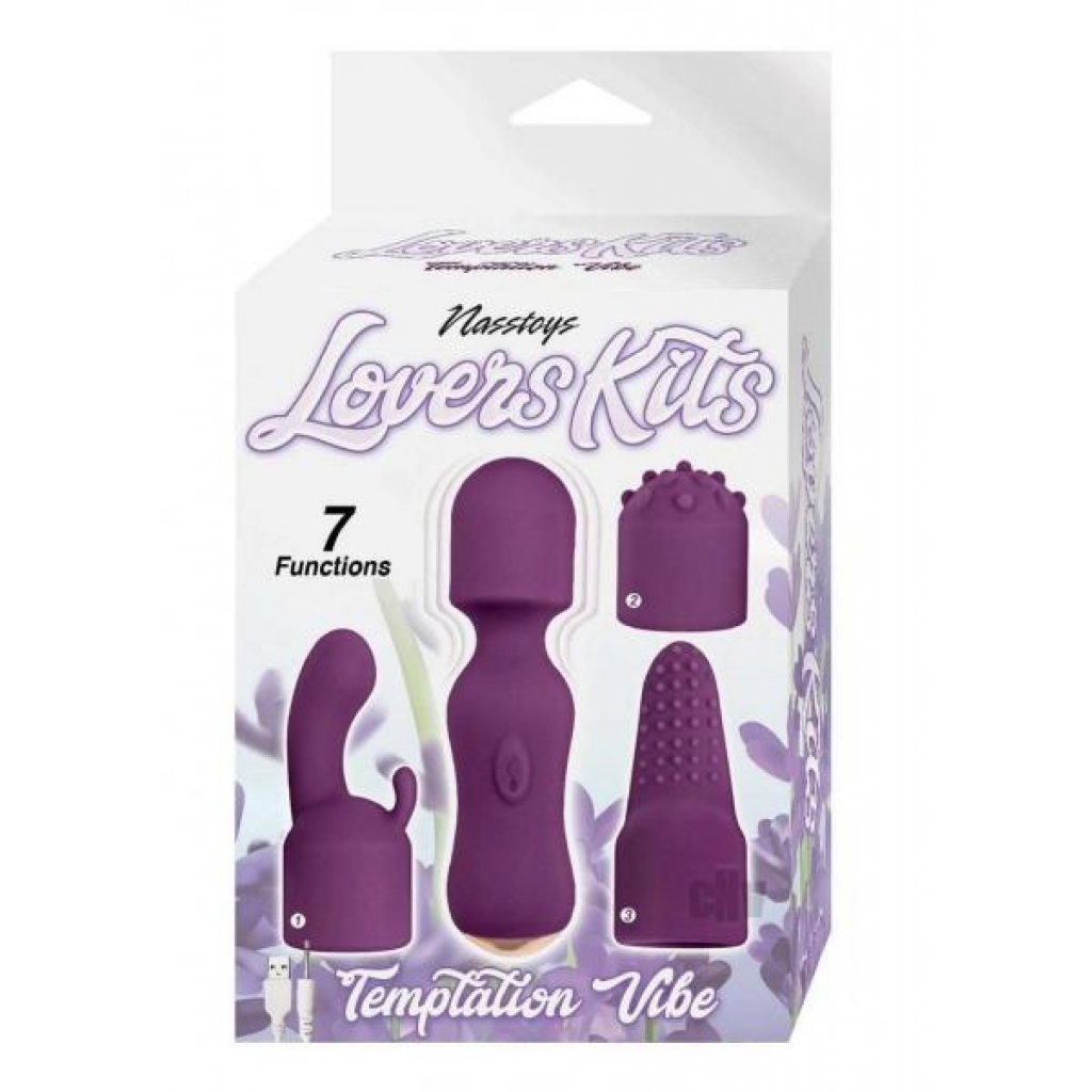 Lovers Kits Temptation Vibe Eggplant - Body Massagers