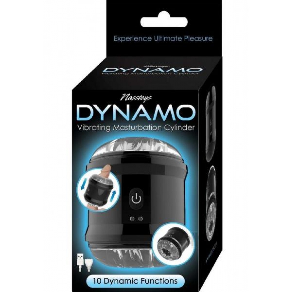 Dynamo Vibrating Masturbator Cup-black - Fleshlight