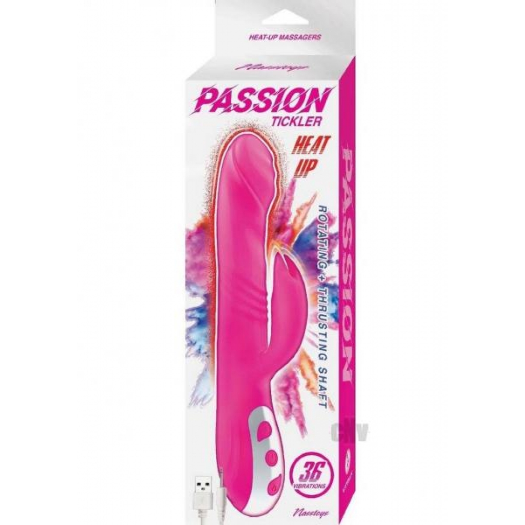 Passion Tickler Heat Up Pink - Rabbit Vibrators