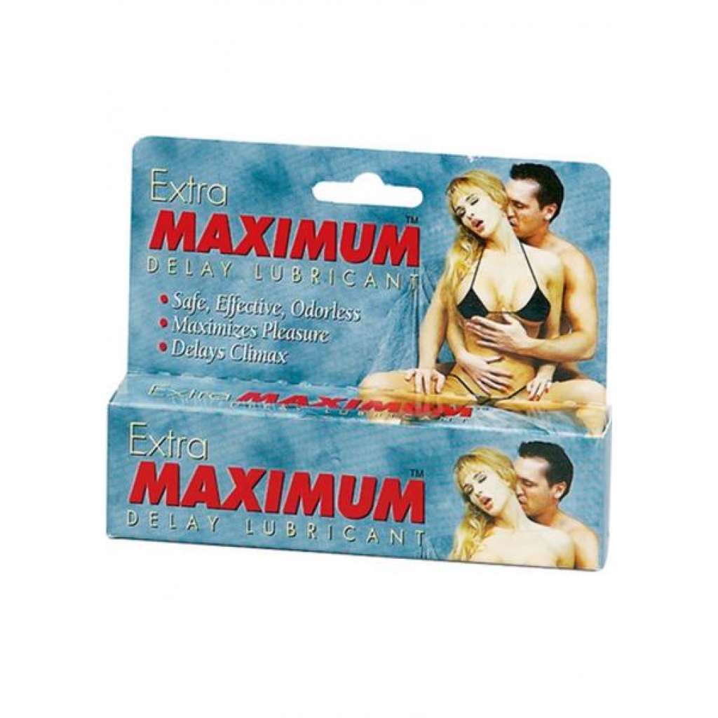 Extra Maximum Delay Lubricant - For Men