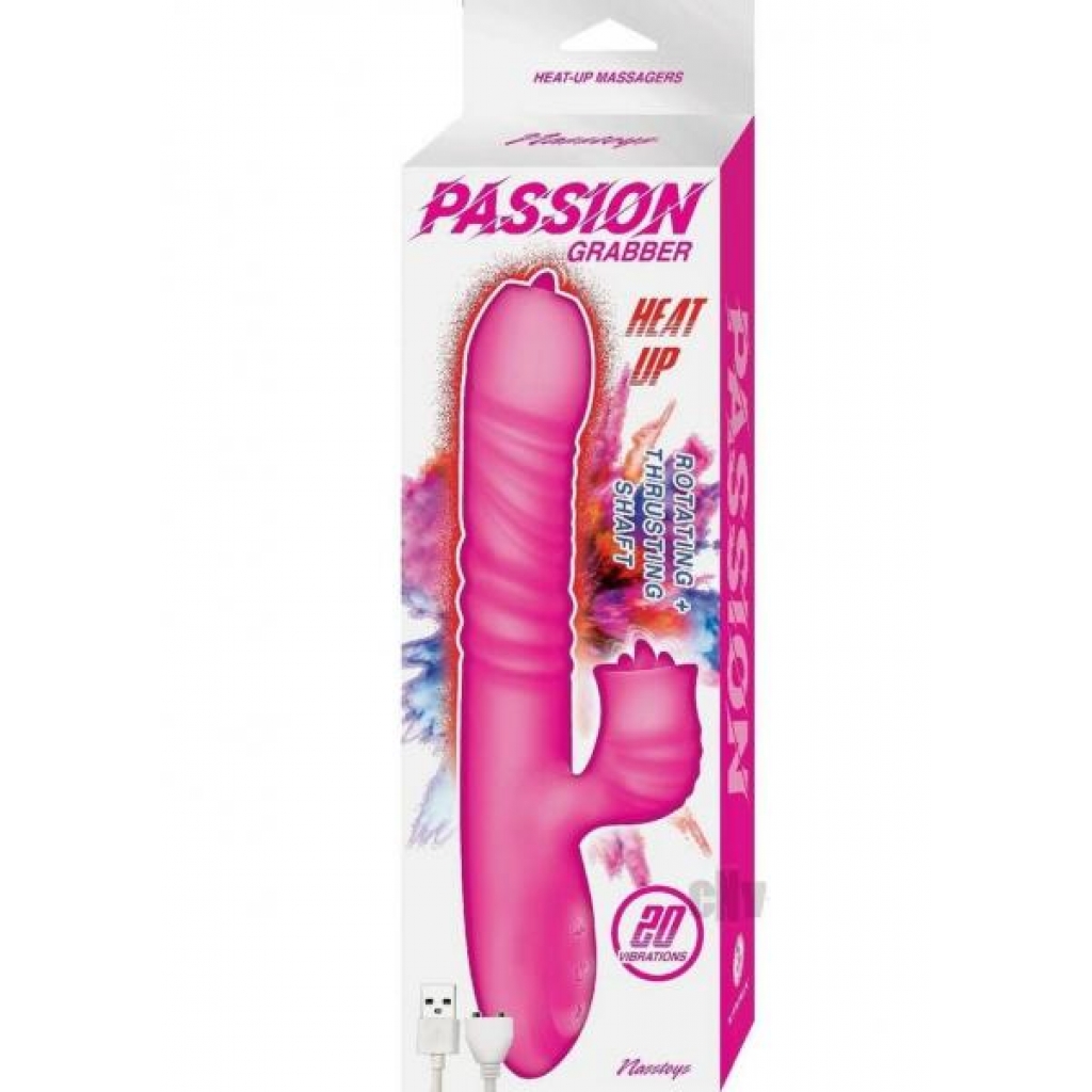 Passion Grabber Heat Up Pink - Rabbit Vibrators