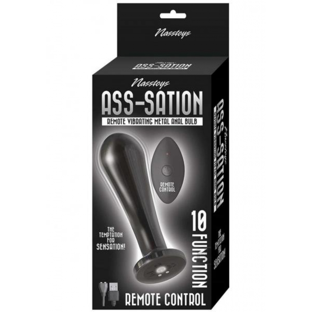 Ass-sation Anal Bulb Black - Anal Plugs