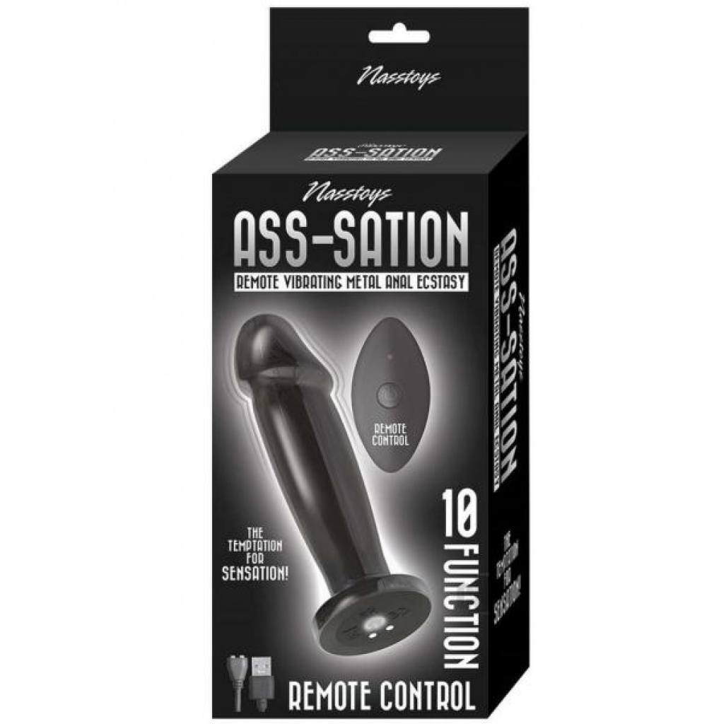 Ass-sation Anal Ecstasy Black - Anal Plugs