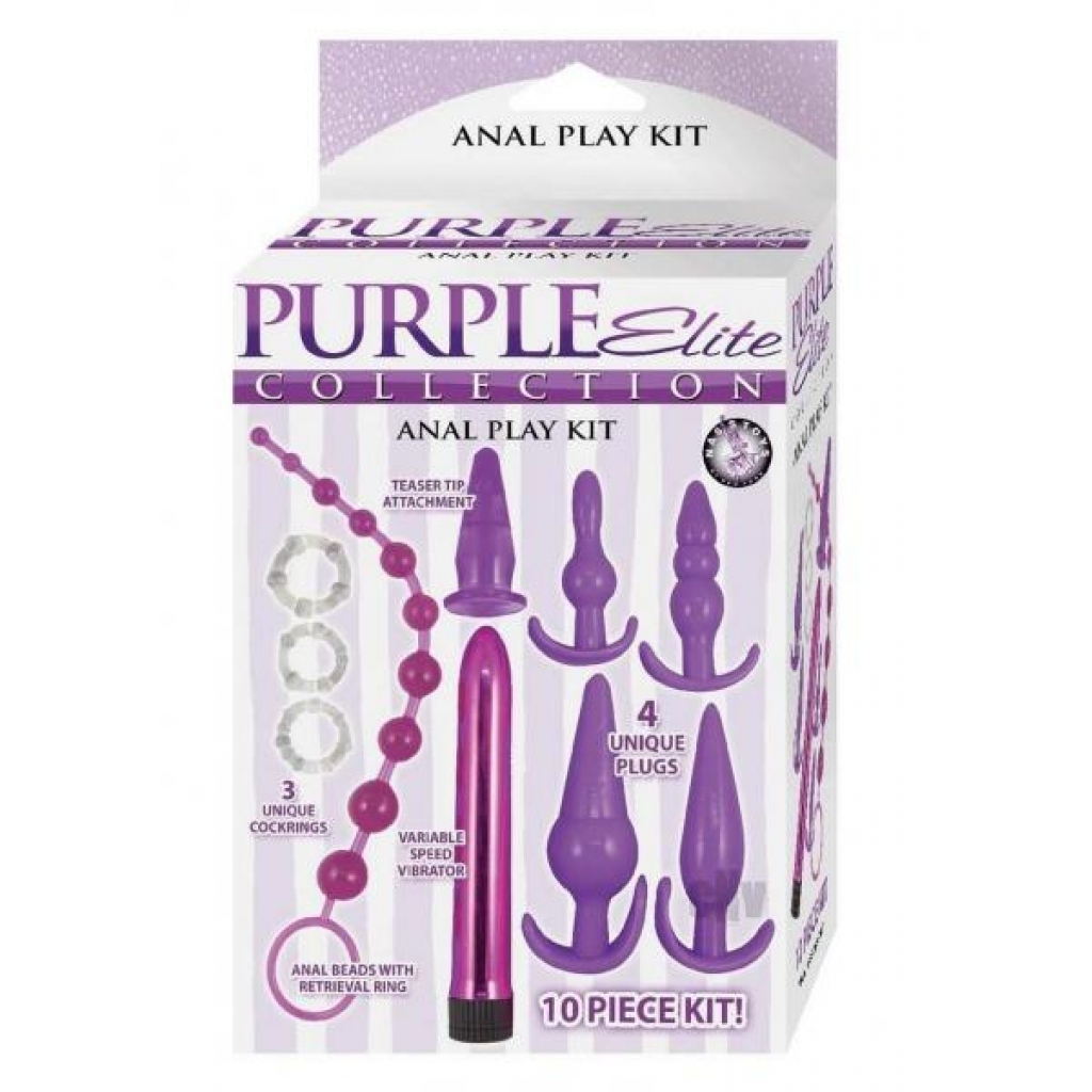 Purple Elite Coll Anal Play Kit - Anal Trainer Kits