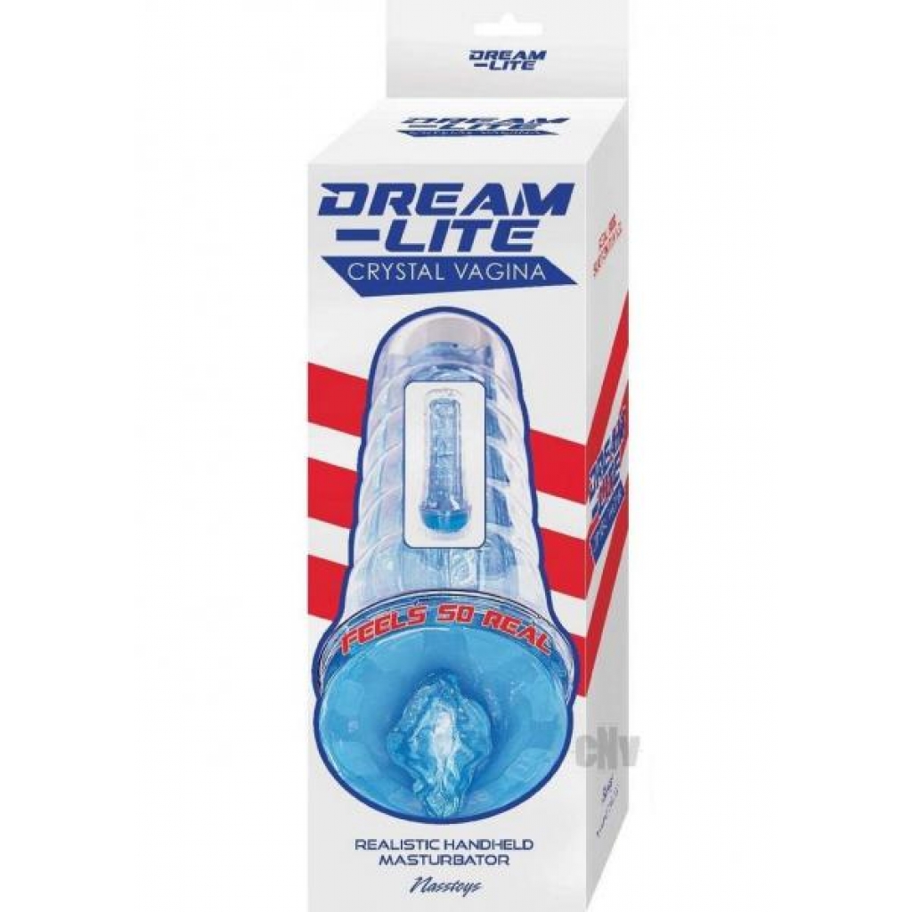 Dream-lite Crystal Vagina Masturbat Blu - Masturbation Sleeves