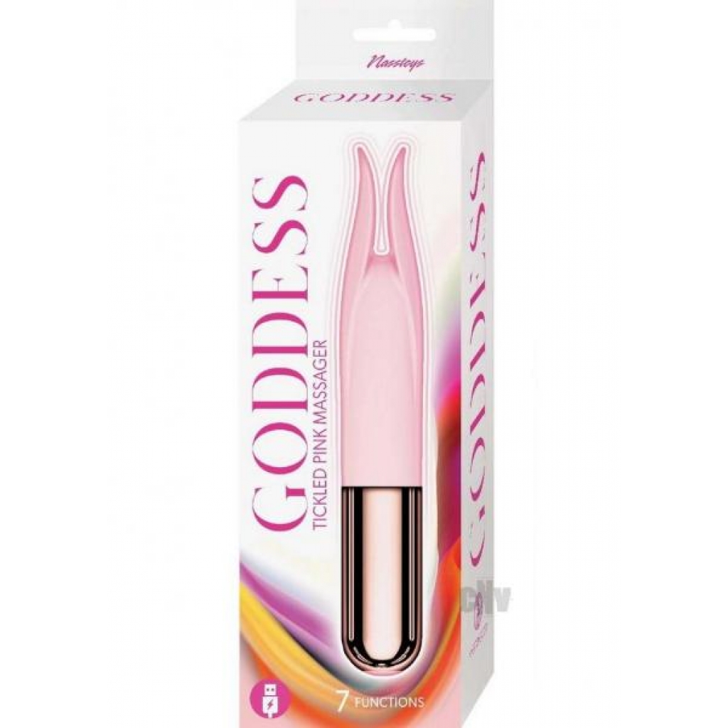 Goddess Tickled Pink Massager - Discreet