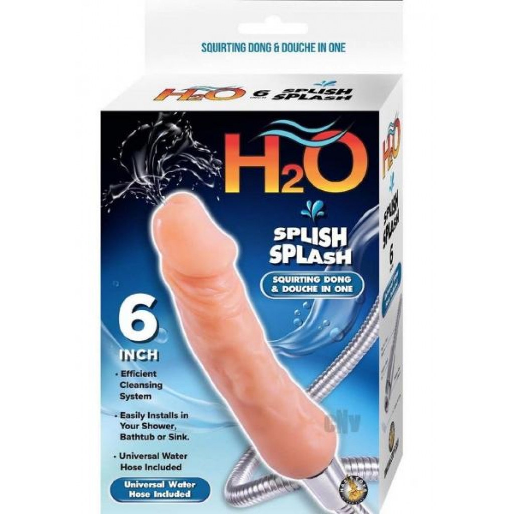 H2o Splish Splash 6 White - Anal Douches, Enemas & Hygiene