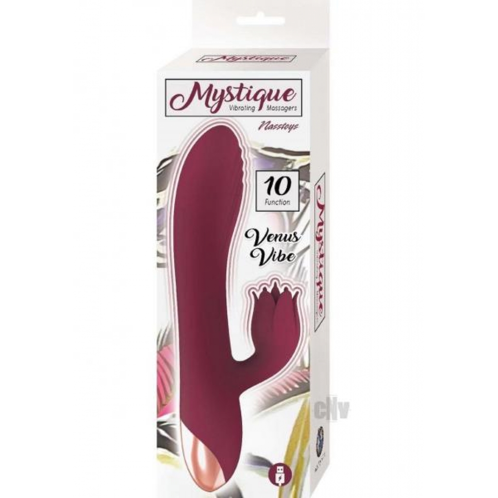 Mystique Venus Vibe Eggplant - G-Spot Vibrators Clit Stimulators