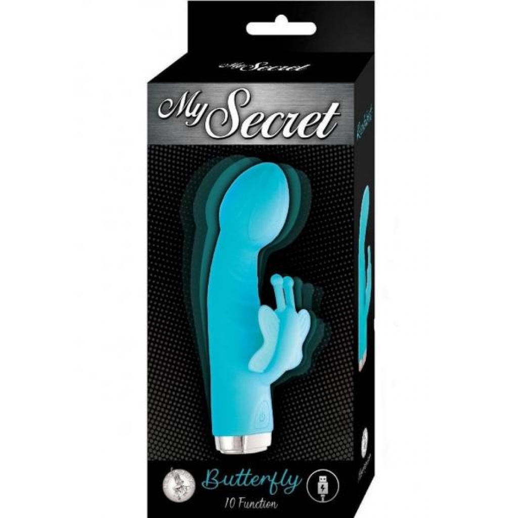 My Secret Butterfly Aqua - Rabbit Vibrators