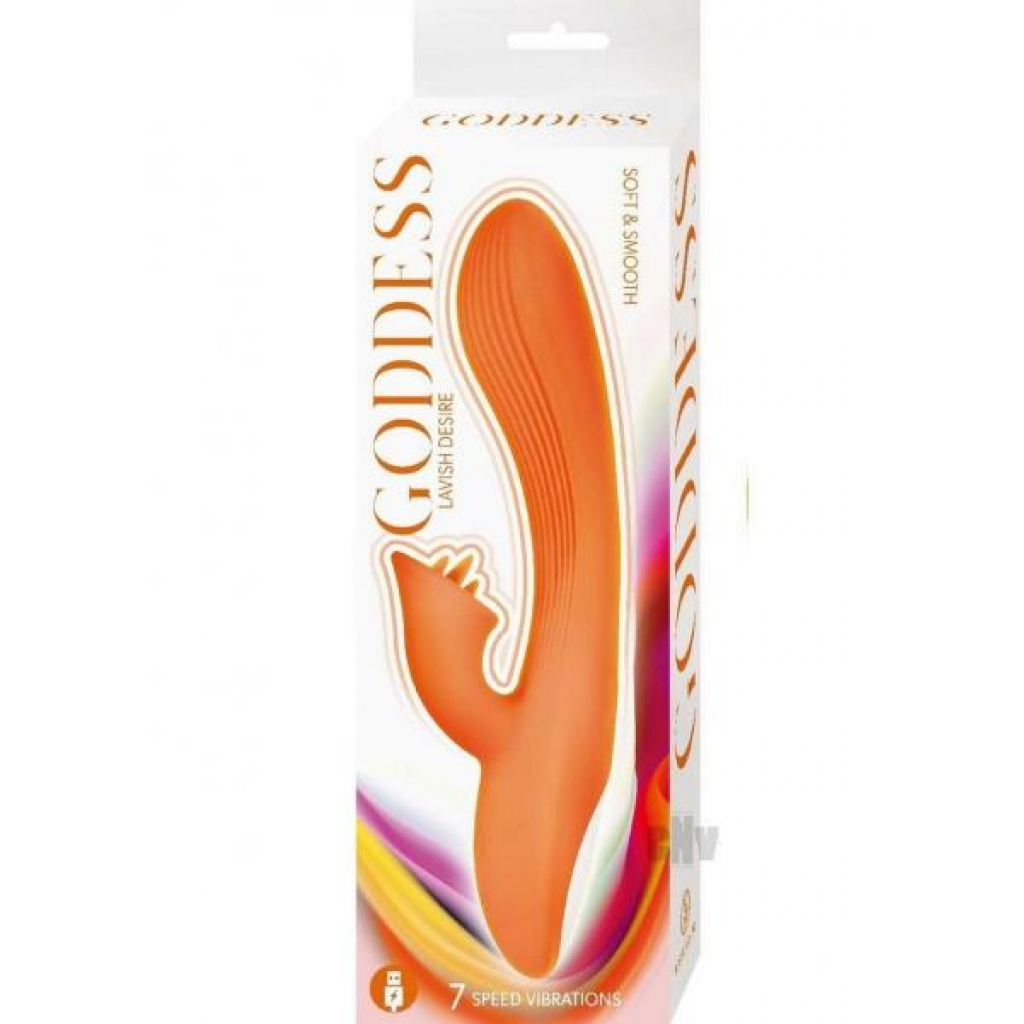 Goddess Lavish Desire Orange - G-Spot Vibrators