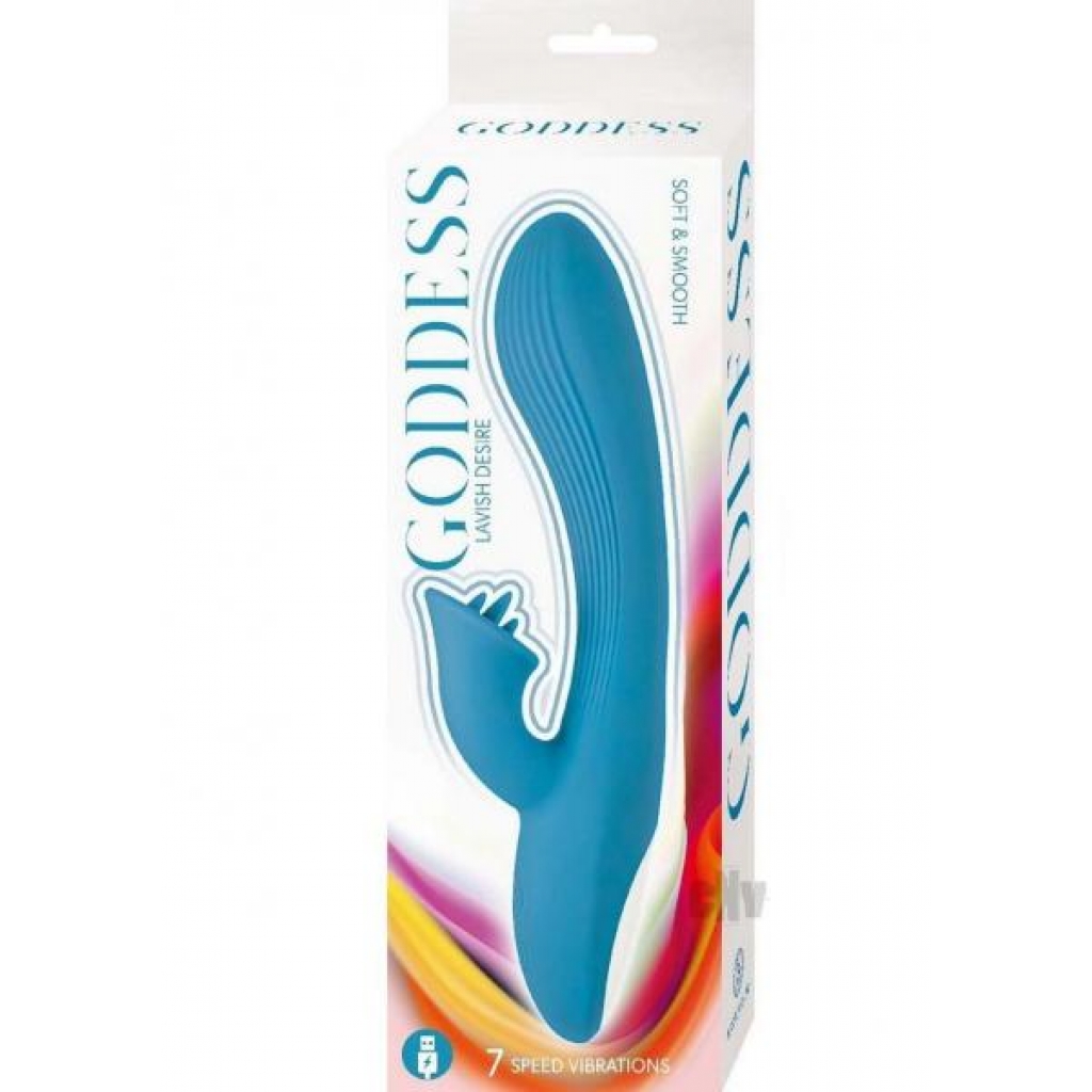 Goddess Lavish Desire Blue - G-Spot Vibrators Clit Stimulators