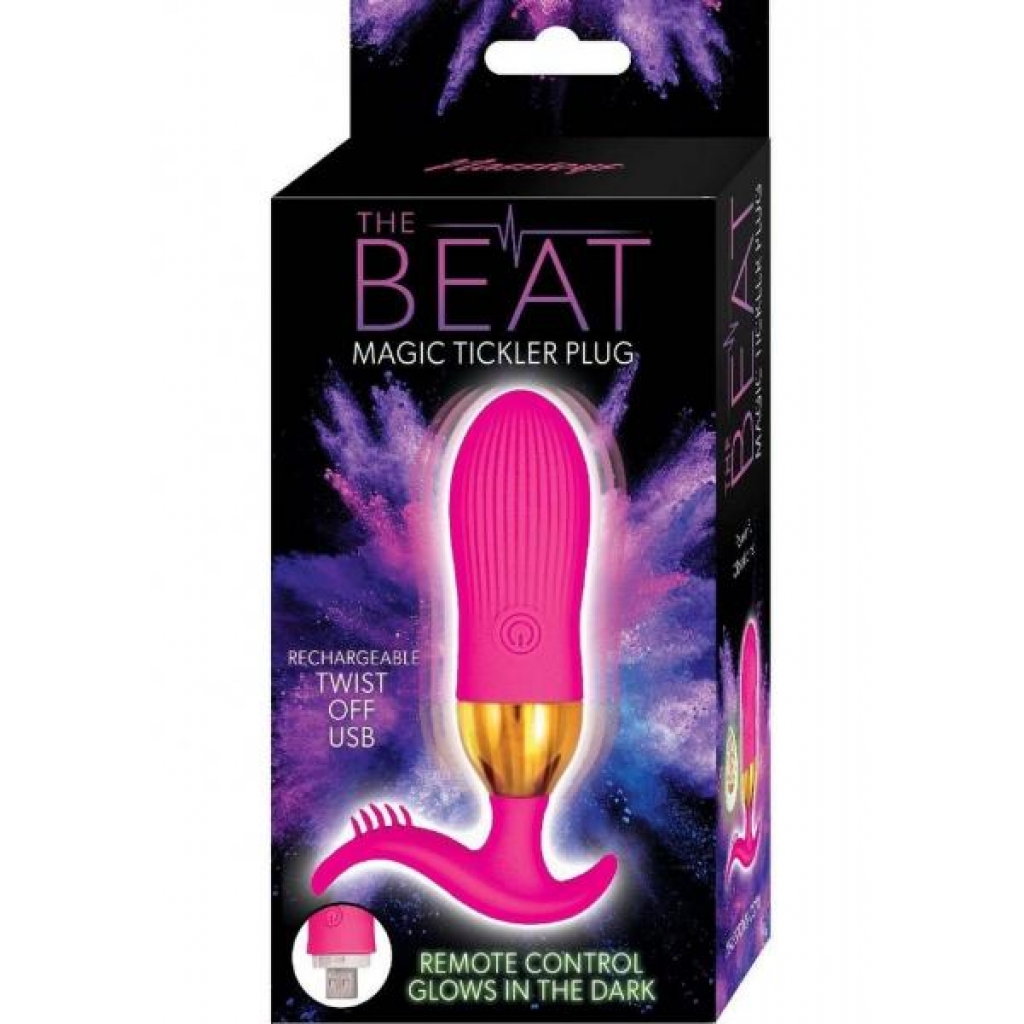 Beat Magic Tickler Plug Pink - Anal Plugs