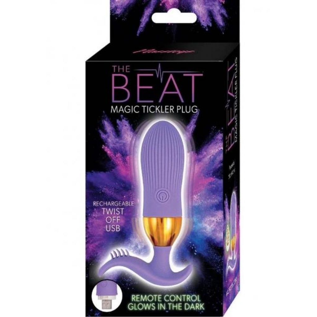 Beat Magic Tickler Plug Purple - Anal Plugs