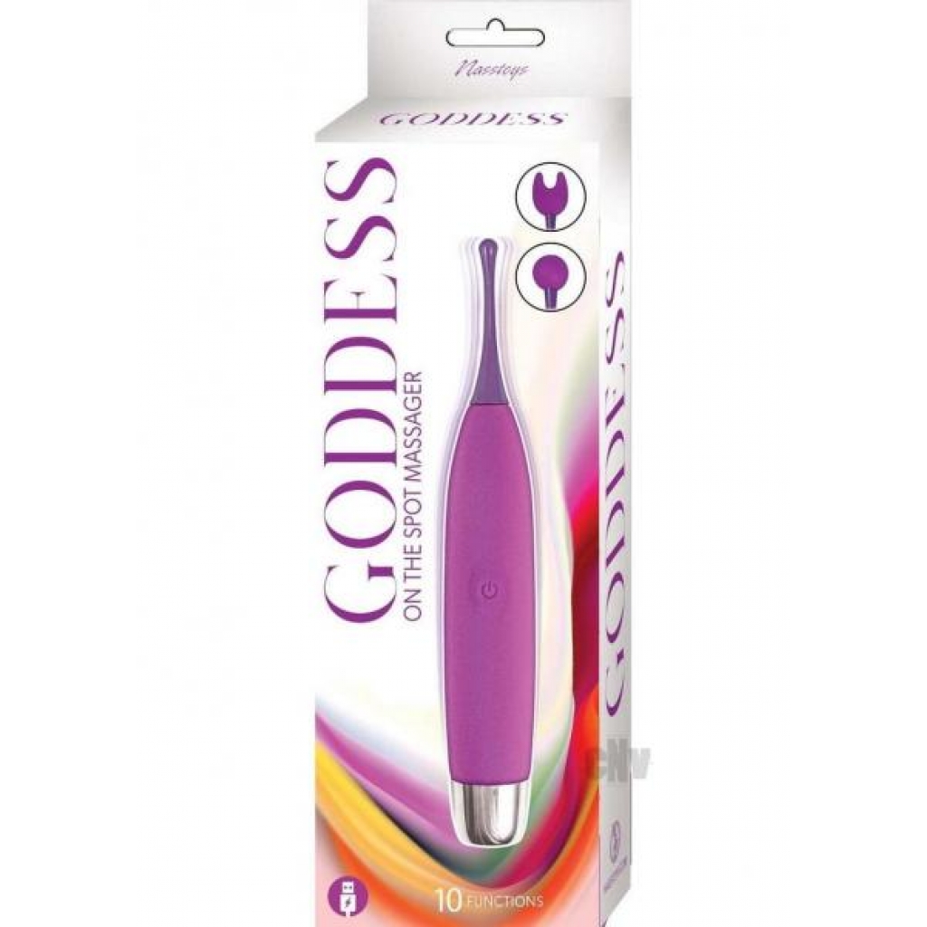 Goddess On The Spot Massager Purple - Clit Cuddlers